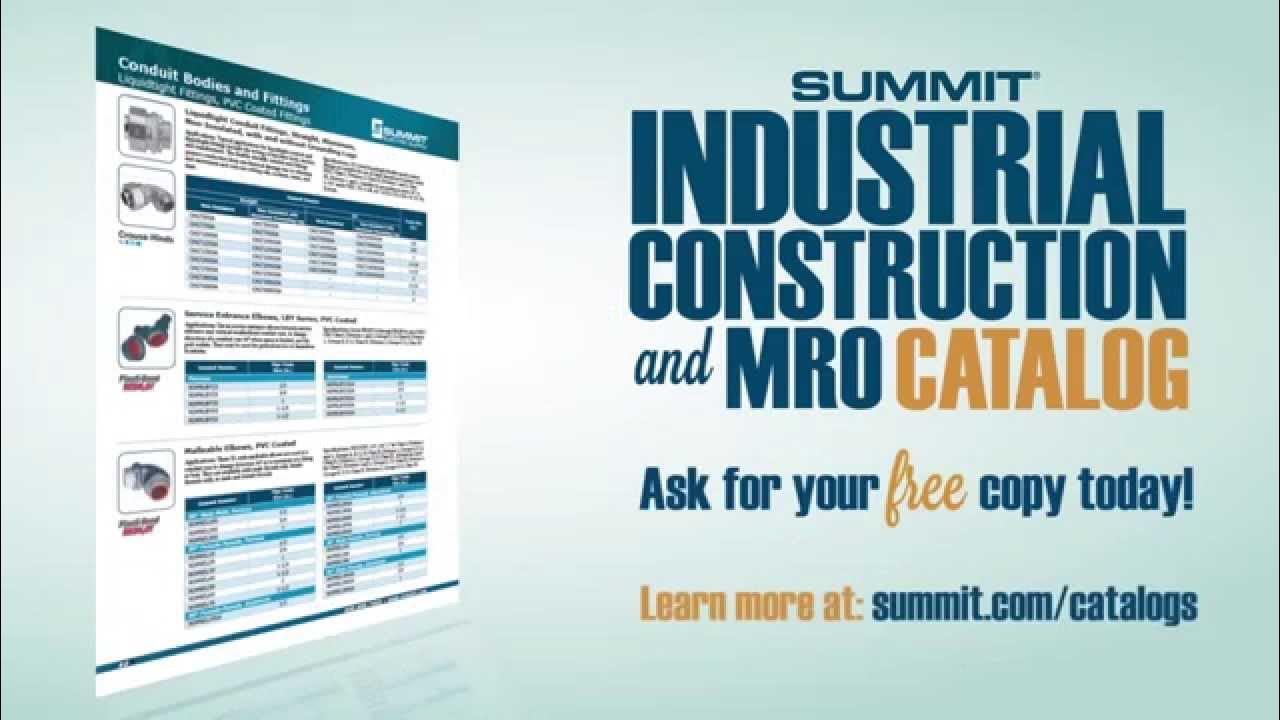 Industrial Construction and MRO Catalog YouTube