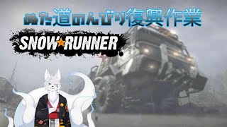 [SNOW RUNNER]深夜にドライブ！