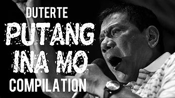 Duterte Putangina Compilation | putang ina, tang ina, tangina