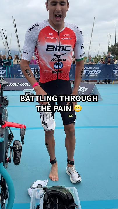 Triathlon can hurt 😩
