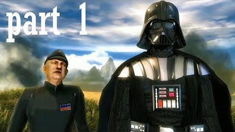 Vader arrives on kashyyyk Star wars the Force unleashed Gameplay part 1