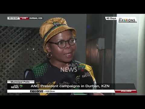 LGE 2026 | Ramaphosa campaigns in Durban, meets KZN Amakhosi