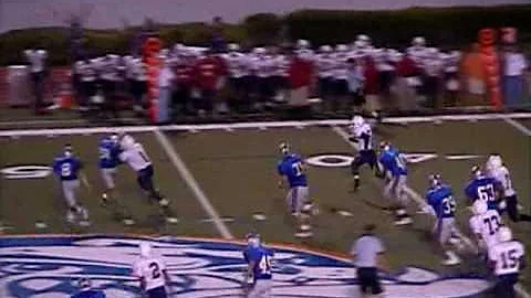 David Frechette QB #8 - Steals the ball and return...