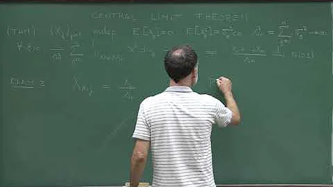 Master Program: Probability Theory - Lecture 16: Central Limit Theorem