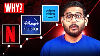 Decline Of Netflix Prime Video Jiocinema Hotstar