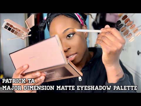 Patrick Ta Major Dimension III Palette Tutorial Cool + Warm Looks