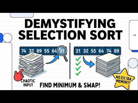 03 Demystifying Selection Sort |  Algorithms