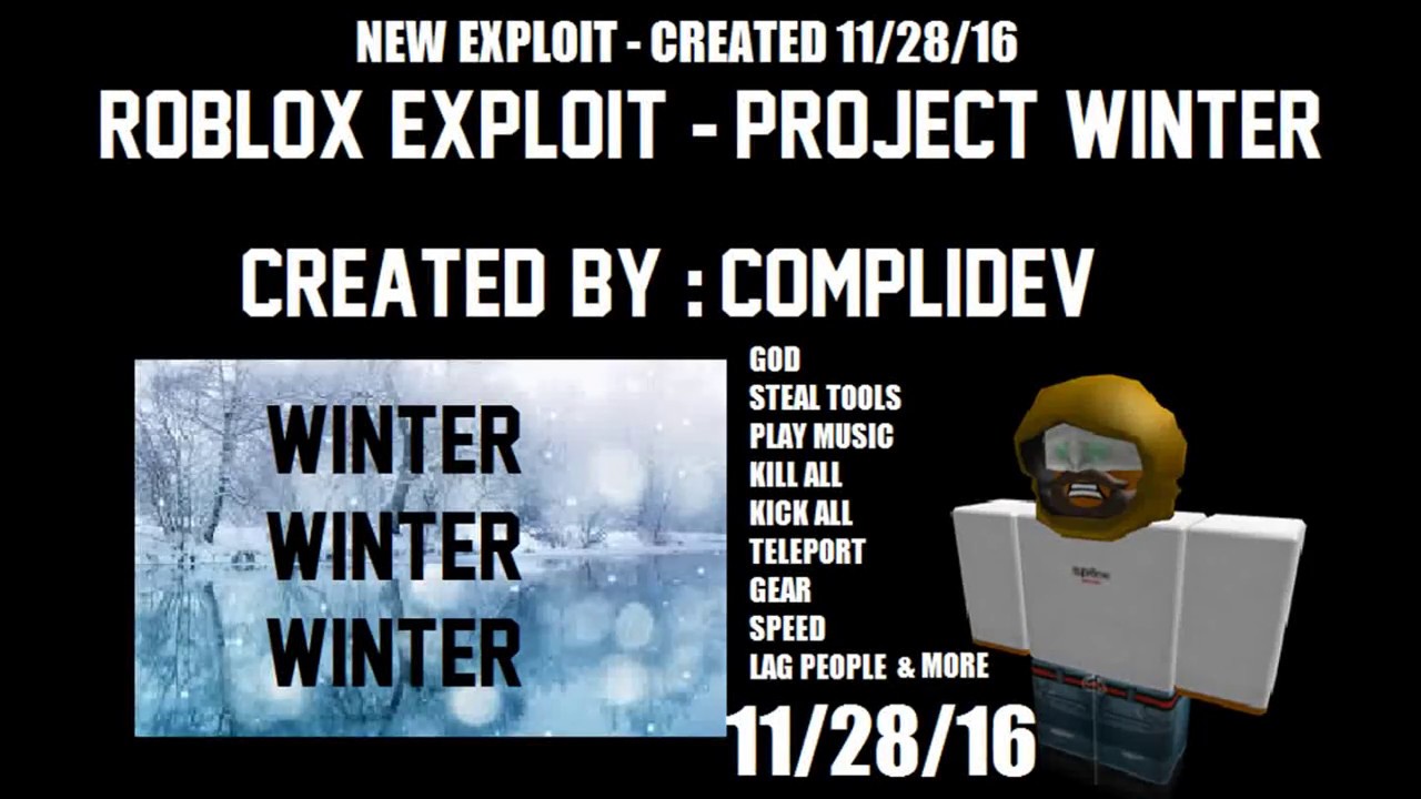 Roblox Exploithack Project Winter New Speed Stools God Invisible Kick All More - roblox stools hack