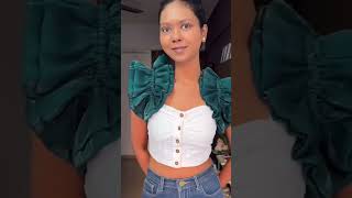 ruffle sleeves design, different type #new #fashionndesigns #blousedesign #fashion