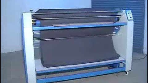 Fabric Relaxing Machine