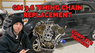 GM 3.6 Timing Chain Replacement - Full replacement how to - Equinox, Impala, CTS, LaCrosse, Colorado