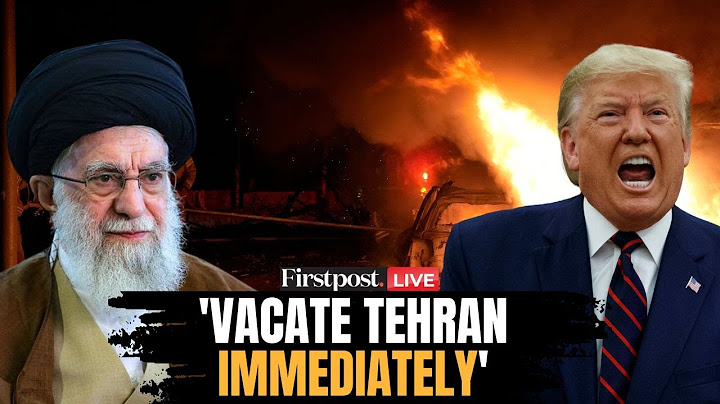 Israel vs Iran LIVE: Explosions Rock Tehran as Trump Urges 'Everyone' to Evacuate | Palki Sharma