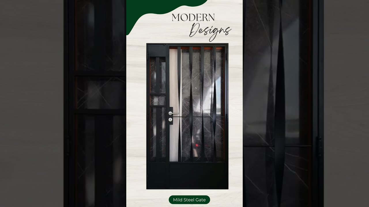 Premium quality mild steel gate with tons of designs that matches your interior and exterior