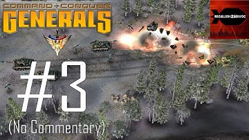 Command & Conquer: Generals - USA Campaign Playthrough Part 3 (Guardian Angel, No Commentary)