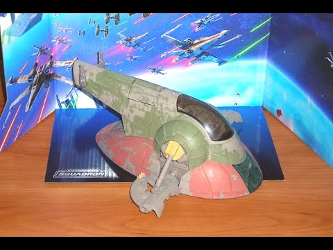 Star Wars Micro Galaxy Squadron! Boba Fett's Starship Review