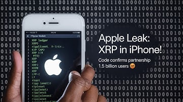 APPLE & RIAPPLE PARTNERSHIP LEAK: iPhone Wallet to Integrate XRP for Payments (Confirmed by Code)