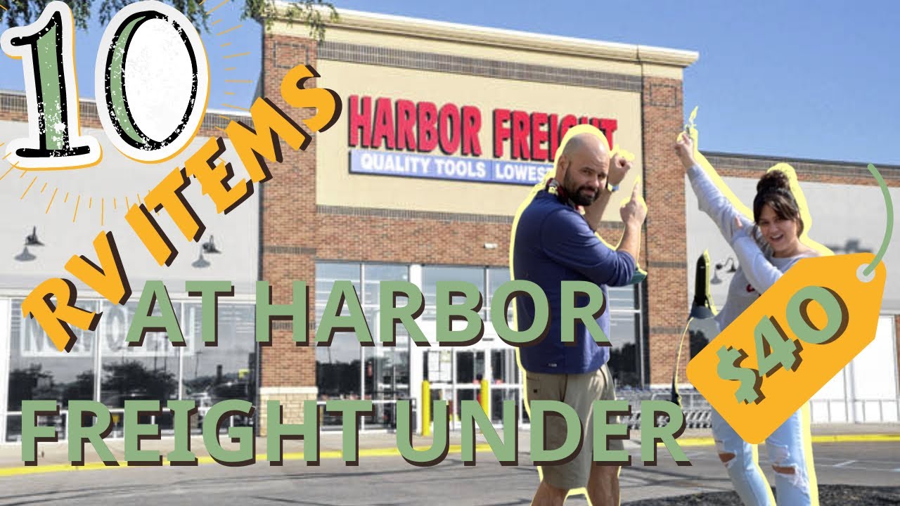 10 RV accessories to buy from Harbor Freight for under 40! YouTube