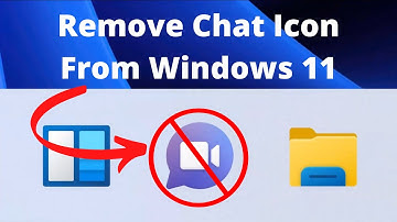 How to Remove Chat Icon From Taskbar in Windows 11 | Get Rid of Microsoft Team Chat Button