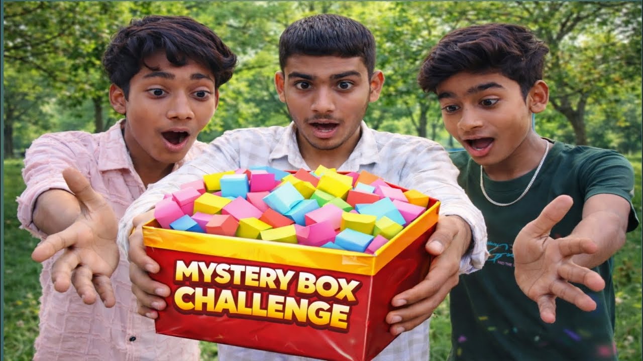 Mystery Box Challenge रहस्यमयी चैलेंज बॉक्स 😱
