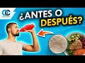 El mito de comer antes y después de entrenar