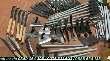 Hôm nay đã có Dao tông,Quốc,dầm đánh cây đồ nhíp oto,(dụng cụ nông nghiệp giá rẻ)em ship toàn quốc,