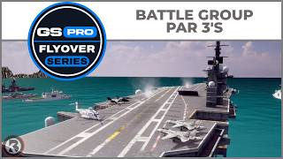 GSPro Course Flyover - Battle Group Par 3's - Designed by CDrum
