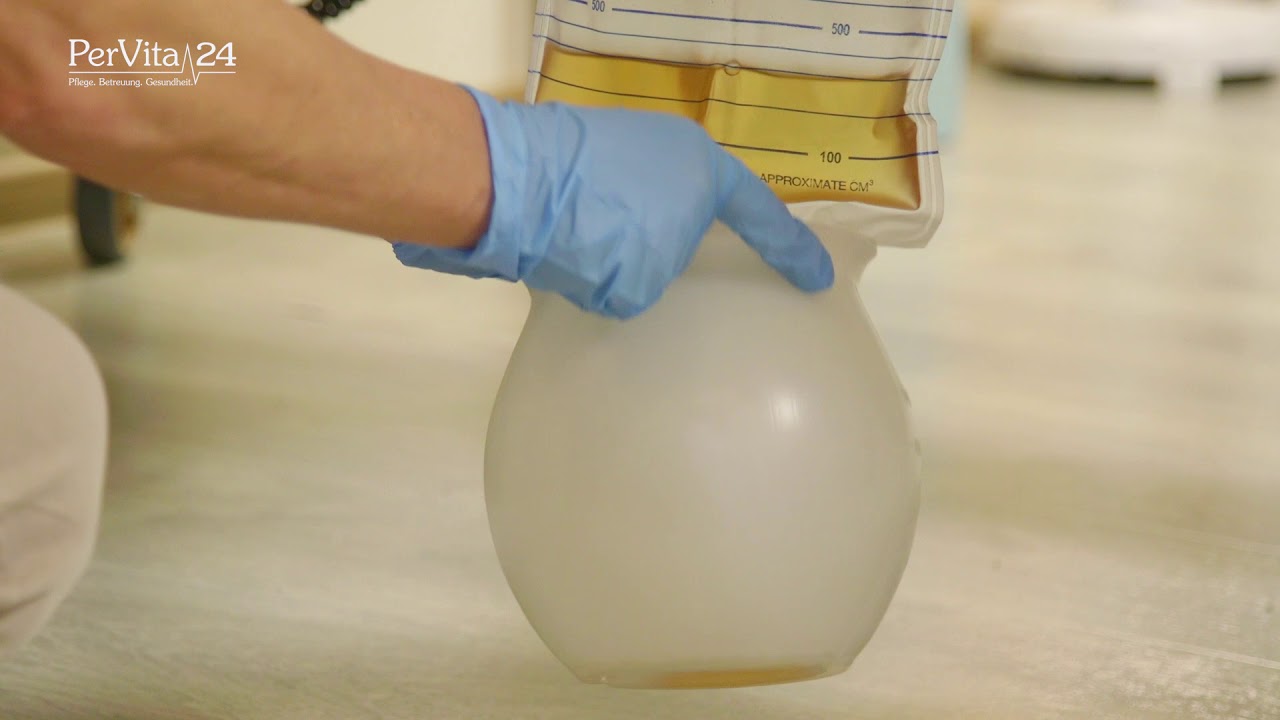 Blasenkatheter Entleerung YouTube Blasenkatheter Entleerung YouTube