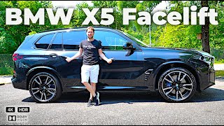 New BMW X5 Facelift M60i xDrive Review 2024