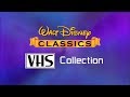 Walt disney classics uk vhs collection