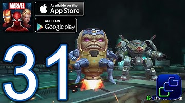 Marvel Future Fight Android iOS Walkthrough - Part 31 - Chapter 6 NORMAL: Stages 1-5