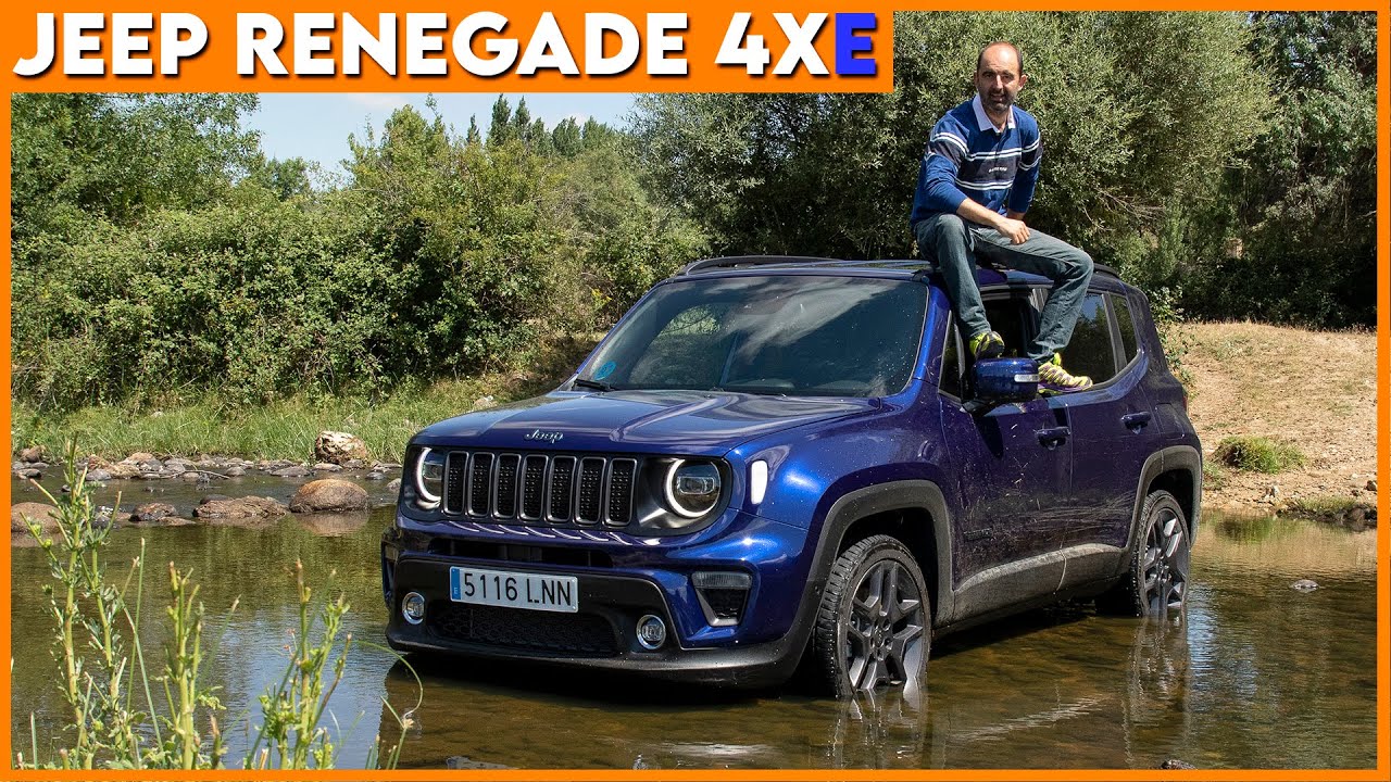 JEEP RENEGADE  4xe ⭐ El SUV híbrido enchufable + Off Road🚙💨🔌🔋 4x4 top