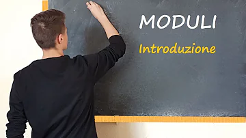 Cosa si intende con il termine modulo?