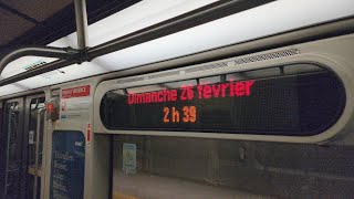 Rare overnight metro ride on the Montréal Métro during Nuit Blanche 2023! + service disruption 🚇
