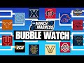 March Madness Bubble PREDICTIONS | Who's In & Who's Out?
