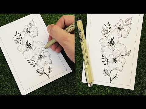 Drawing Beautiful Flowers