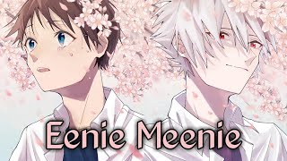 Nightcore - Eenie Meenie (Cover by Ray ft. Barron)『Switching Vocals』Lyrics