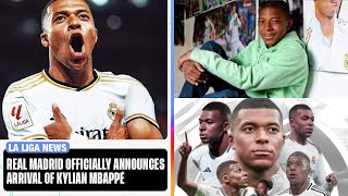 Real Madrid have announced the signing of kylian mbappé