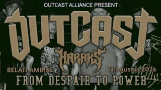 Download Lagu HARAKS LIVE SHOW OUTCAST #3 At : Caffe Ruang 10 Majalaya Song : Belati Ambisi MP3