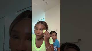 this is a quick four minutes make up beauty for day serena Williams #serenawilliams #makeup