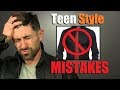 10 BIGGEST Style Mistakes MOST Young Men Make!