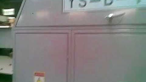 DIE CUTTING AND CREASING MACHINE WITH AUTO FEEDER