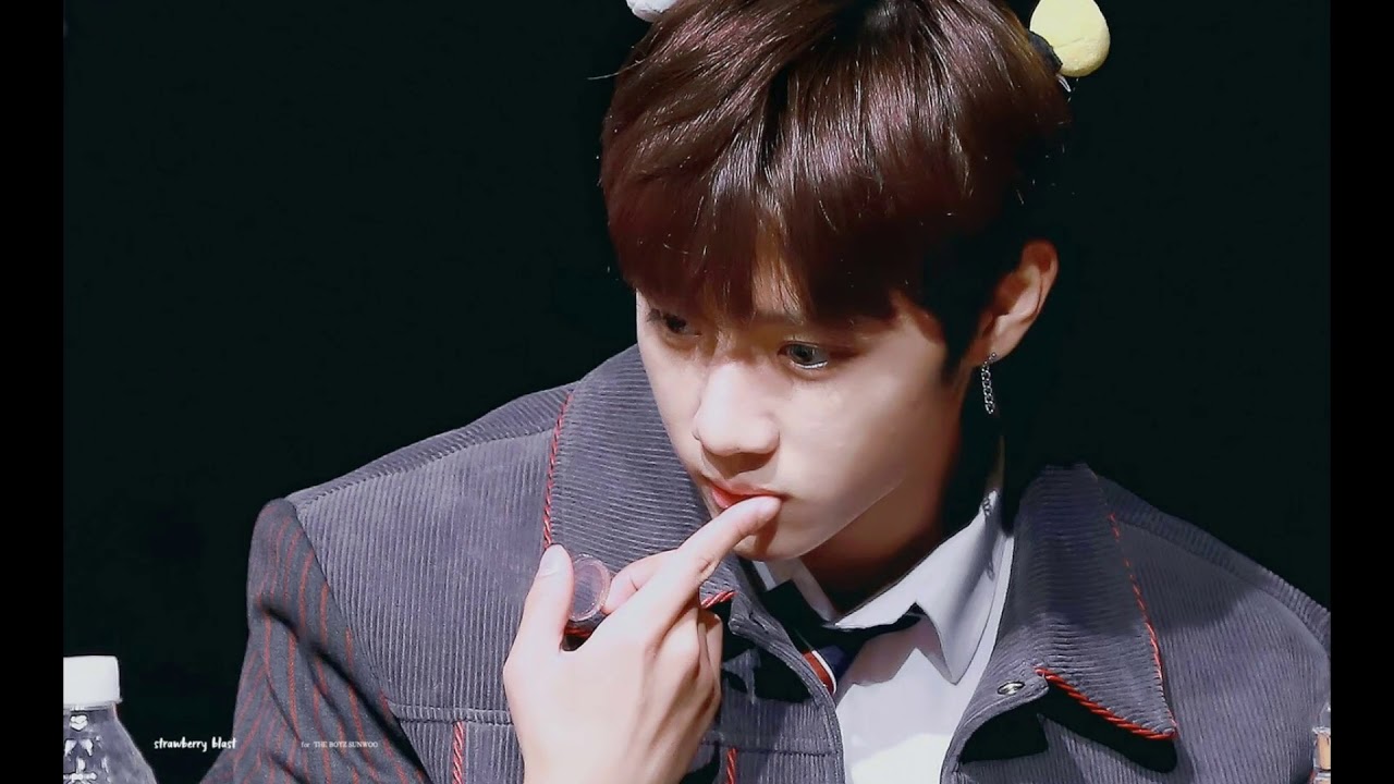 [THE BOYZ] Kim Sunwoo so cute ❤❤❤