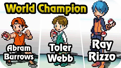 Pokemon Black 2 World Tournament Champions Final