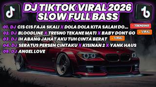 Dj Tiktok Viral Terbaru 2026  Cis Cis Faja Skali X Dola Dola X Bloodline   Bass Slow