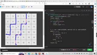 378. Kth Smallest Element in a Sorted Matrix (binary search matrix)