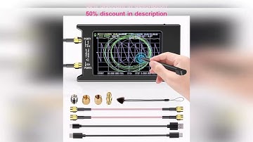 #2022 New Updated NanoVNA-H4 4inch Vector Network Analyzer 10k-1.5GHz HF VHF UHF Antenna Analyzer