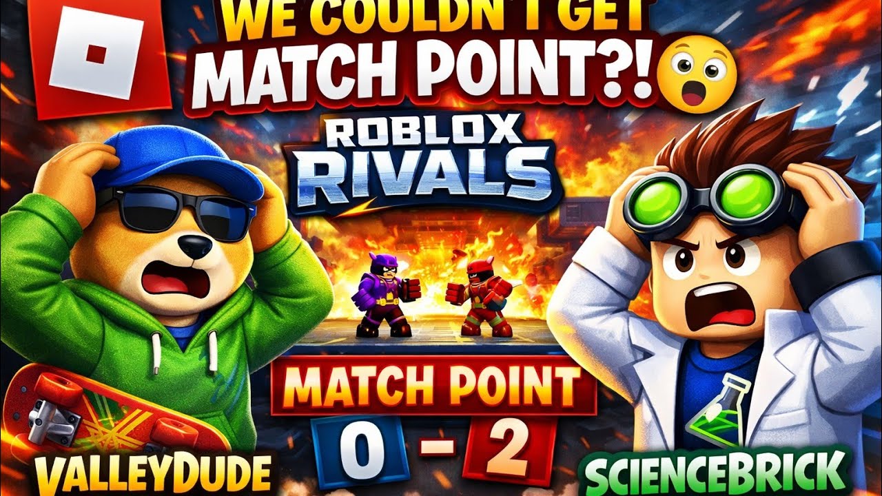 WE COULDN’T GET MATCH POINT?! 😱 Roblox Rivals 2v2 Chaos - YouTube