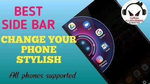 best sidebar apps for android