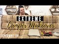 Extreme Camper Makeover | Jackknife  Couch Reupholster | Episode 30