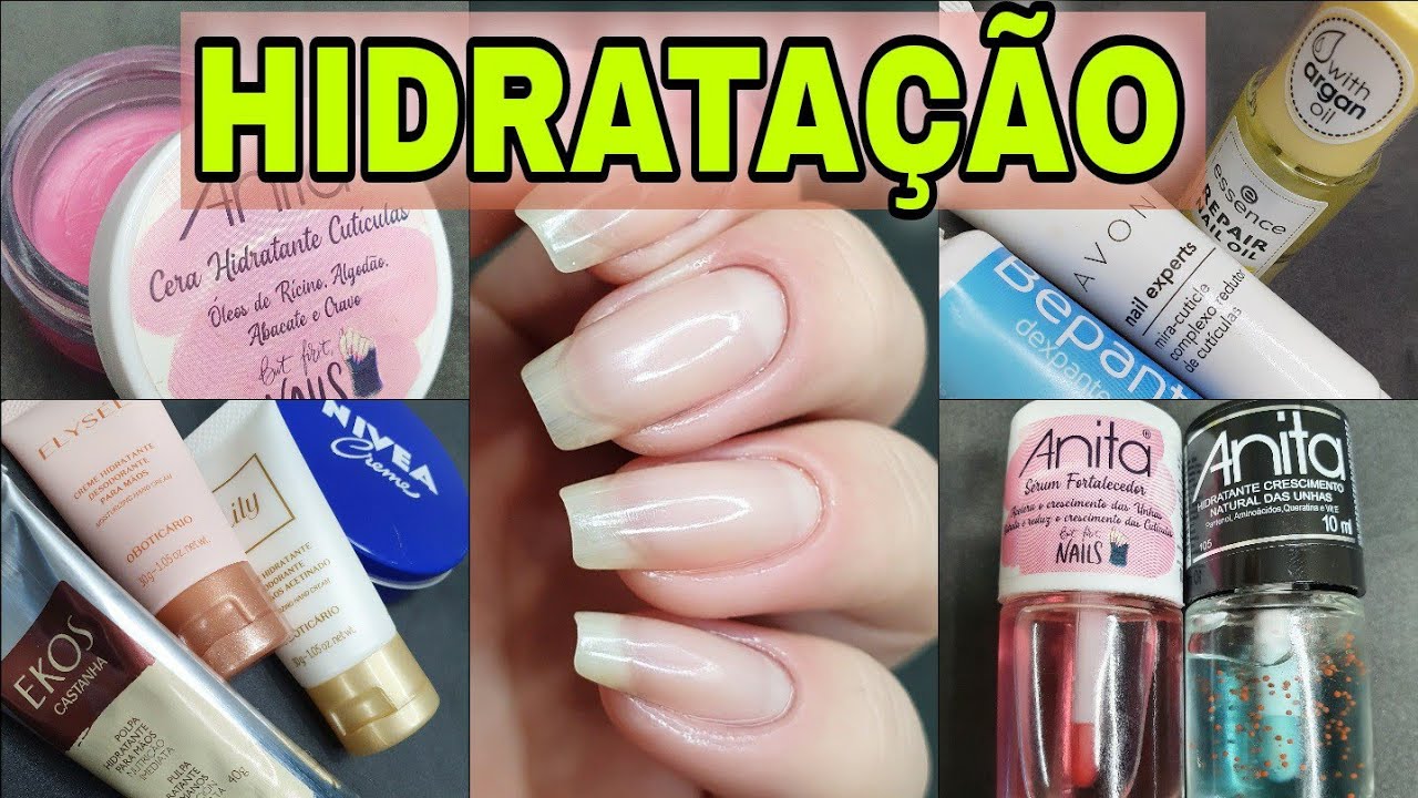 Produtos para HIDRATAÇÃO de Mãos, Unhas e Cutículas | Naty Scalada